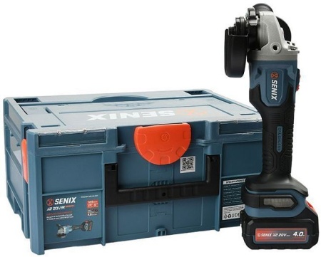 УШМ акк SENIX PAX2125-M2-EU 20V*4.0Ah Li-ion 125мм 1 Акк и ЗУ Арт. PAX2125-M2-EU SET