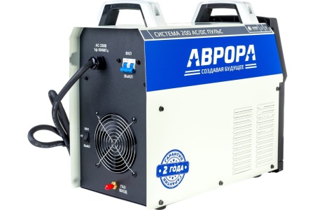 Аргоновый аппарат AURORA Система 200 AC/DC ПУЛЬС 2 поколение 5-200А, 1,0-3,2мм 220В Арт. 32249