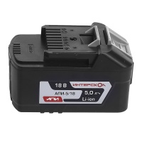 Аккумулятор Интерскол АПИ-5/18И 18V*5Ah Li-Ion (индикатор заряда) Арт. 2400.122