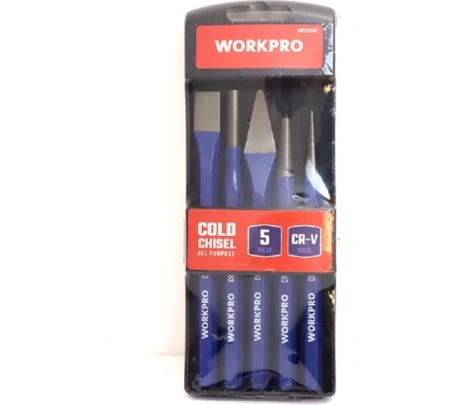 Набор кернов и зубил 5шт WORKPRO Арт. WP201303