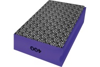 Губка Р-400 алмаз. гальваническая 90x55мм Vertextools Арт. 90-55-400