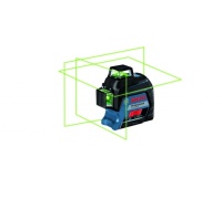 Нивелир лазерный BOSCH GLL 3-80 G 30/120м, 0,2мм/м, 3 луча, 360град, 1/4 и 5/8 ЗЕЛЕНЫЙ ЛУЧ Арт. 0601063Y00