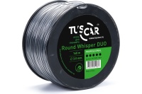 Леска для триммера TUSCAR Round Whisper DUO, Professional, 3.0mm*168m Арт. 10172530-168-4