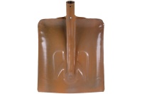 Лопата снеговая, 340х385 мм, без черенка, стальная Арт. 68121