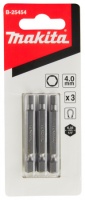 Бита HEX4.0 50мм Makita E-form MZ 3шт/упак Арт. B-25454
