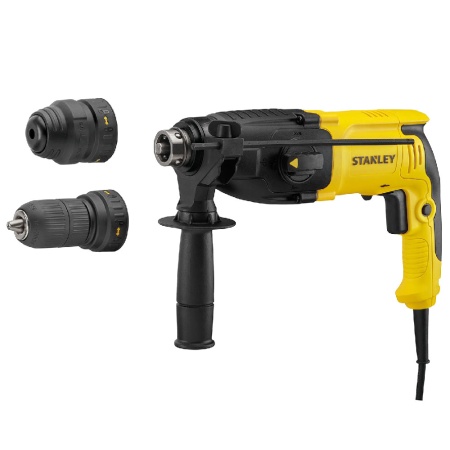 Перфоратор Stanley SHR264K SDS+ 800Вт 3.4Дж 3 реж. съем патрон Арт. SHR264K-RU