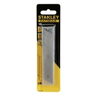 Лезвия 18мм 10 шт Stanley FATMAX для ножей