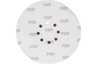 Круг шлифовальный ELITECH 225мм К320 с отверст. липуч. 5шт/упак. Арт. 1820.126800