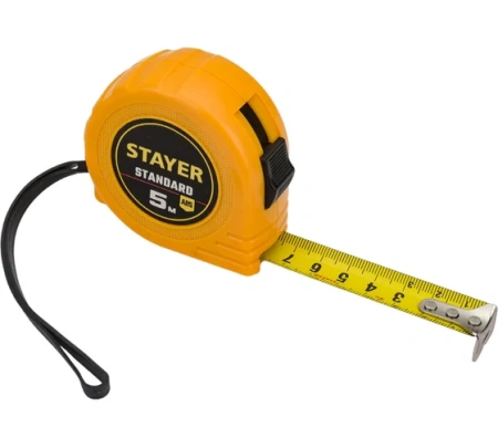 Рулетка 5м*19мм STAYER Standard Арт. 34014-05-19