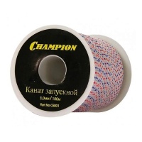 Канат запускной CHAMPION 3.0мм 100м/бух Арт. C6001 метражом