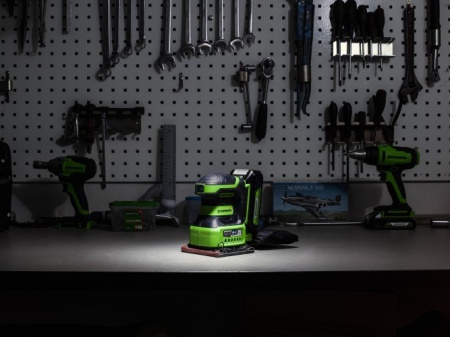 Плоскошлифовальная машина аккумуляторная GREENWORKS G24SS14