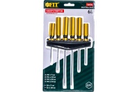 Набор Отвертки 6 шт. крест, шлиц 75,100,150 мм FIT Арт. 56006