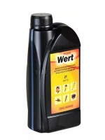 Масло для 2-х тактных двигателей возд.охлаж WERT 1л п/синт. 12шт/упак. Арт. 2002.000600