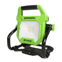 Фонарь акк GREENWORKS G24WL 24V/ 220V, 2000лм, 2 реж.без АКБ и ЗУ Арт. 3401307