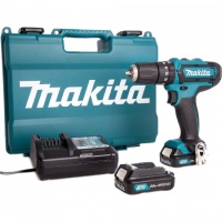 Дрель акк уд Makita HP333DWAE 12V*2Ah Li-ion 30Нм Арт. HP333DWAE