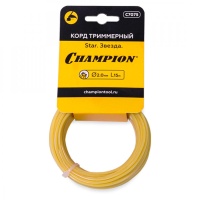 Корд трим. Champion Star (звезда) 2.0мм 15м Арт. C7075