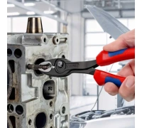 Клещи с фронтальным и боковым захватами 200мм KNIPEX TwinGrip зев 4-22 мм Арт. KN-8202200