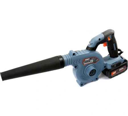 Воздуходув аккумуляторный SENIX BLVX2-M-EU 20V*4Ah 750м.куб/ч АКБ и ЗУ Арт. BLAX2-M1-EU
