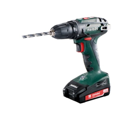 Дрель-шуруповерт акк Metabo BS 18 18V*1.5Ah Li-ion 48Нм 10мм Арт. 602207950