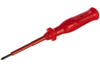 Отвертка диэлектрич PH0х75мм 1000Вт FIT Арт. 55806