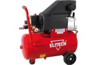 Компрессор Elitech КПМ 200/24 Промо (Е0503.001.00) 24л, 220л/мин, 1,5 кВт Арт. КПМ 200/24 Промо (Е0503.0