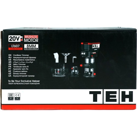Фрезер акк TEH LT607 20V Li-Ion 35мм 10000-30000об/мин без АКК и ЗУ кейс Арт. LT607