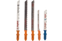 Набор пилок для лобзика ЗУБР 5 шт/упак по дереву/металлу Арт. 15580-H5