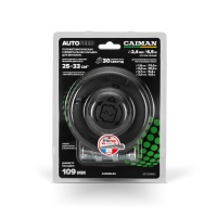 Головка триммерная Caiman AUTOFEED 109 мм, гайка M8, M10 Арт. 50729085C