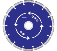 Диск алм MOS 150*22.2мм сегм. сух. Арт. 37213М