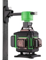 Нивелир лазерный AMO LN 4D-360-7 25м 0,28мм/м 4луча 1/4" 5/8" Арт. 856150