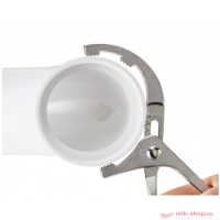 Зажимной ключ Milwaukee для снятия ПВХ /масляного фильтров PVC / OIL FILTER PLIERS Арт. 4932492511