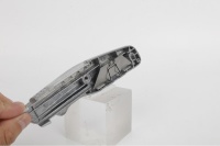 Нож строительный WORKPRO алюминиевый с выдвижным трапец. лезвием (3 лезвия) Арт. WP213008