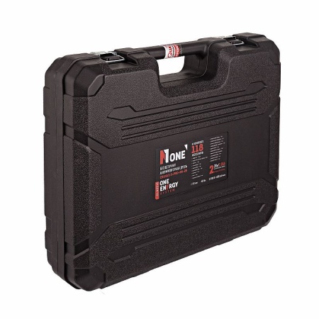 Дрель-шуруповерт акк NUMBER ONE CDI20/2.0-PRO-BR-2 20V*2Ah Li-ion 40Нм + набор 118пр Арт. CDI20/2.0-PRO-BR-2 1
