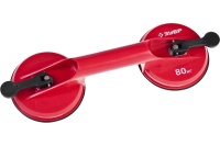 Стеклодомкрат ЗУБР пластмассовый, двойной, 80кг Арт. 33724-2