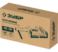 Тиски трехсторонние станочные сверлильные ЗУБР Профессионал 100мм Арт. 32723