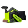  Ленточная шлифовальная машина акк. GREENWORKS 24V G24BS, б/щет, 75х457мм, 259 м/мин,1х2Ач,ЗУ,кор (3100607CUA)