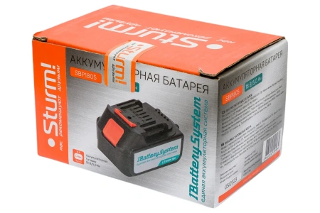 Аккумулятор Sturm SBP1805 18В Li-ion 5.0Ah Арт. SBP1805