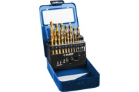 Набор сверл по металлу 1-10 мм ЗУБР ТИТАН, 19 шт, сталь Р6М5, класс А, Профессионал Арт. 29617-H19