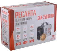 Инвертор Ресанта САИ 250 ПРОФ 10-250А 7,7кВт 2-6мм 242В Арт. 65/31