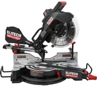 Пила торцовочная-усовочная ELITECH HD 2000Вт 305х30мм гл95мм дл305мм лазер Арт. MS 2030C (E2006.007.00)