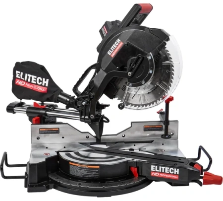 Пила торцовочная-усовочная ELITECH HD 2000Вт 305х30мм гл95мм дл305мм лазер Арт. MS 2030C (E2006.007.00)