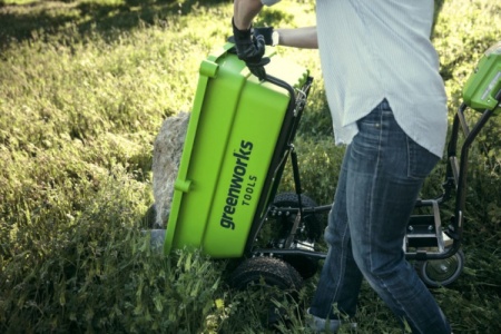Ручная самоходная тележка  GREENWORKS (без акб. и з.у)