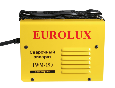 Ручная дуговая сварка Eurolux IWM190 10-190А 1,6-5мм 220В Арт. 65/27