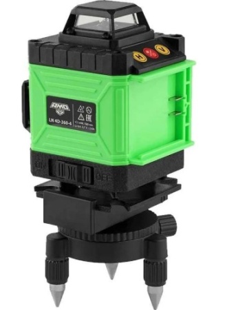 Нивелир лазерный AMO LN 4D-360-4 20м 0,28мм/м 4луча 1/4" 5/8" Арт. 851698