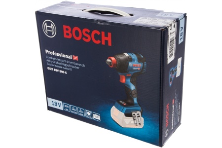 Гайковерт акк. уд. BOSCH GDX 18V-200 18V Li-Ion  М16 200Нм без АКБ и ЗУ Арт. 06019G4204