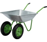 Тачка строит. 2-х кол. 120кг 65л Сибртех Арт. 689135