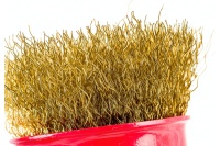 Щетка чашечная для УШМ латунированная 65мм, М14 ELITECH Арт. 1820.073800