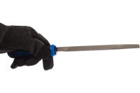 KING TONY Напильник 200 мм, с рукояткой, треугольного сечения