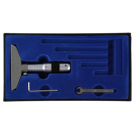 Глубиномер микрометрический RGK GM-25 с поверкой 133933