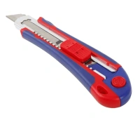 Нож с автофиксацией и автозагрузкой лезвий (18мм,SK5) + 5 лезвий WORKPRO Арт. WP212011